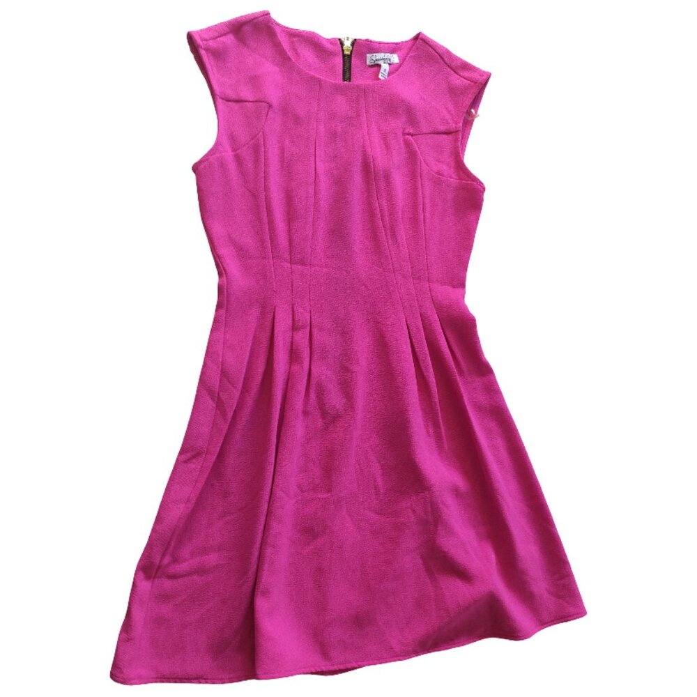 Speechless Solid Hot Pink Dress Size Small New with Tags NWT (small defect)